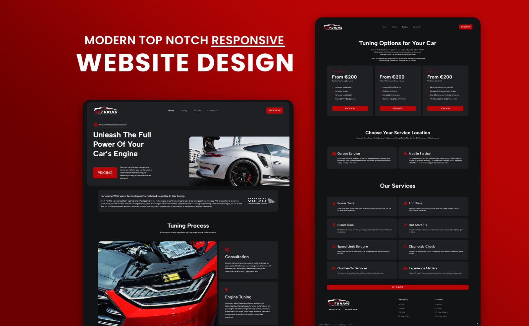 Mordern Responsive Website Design